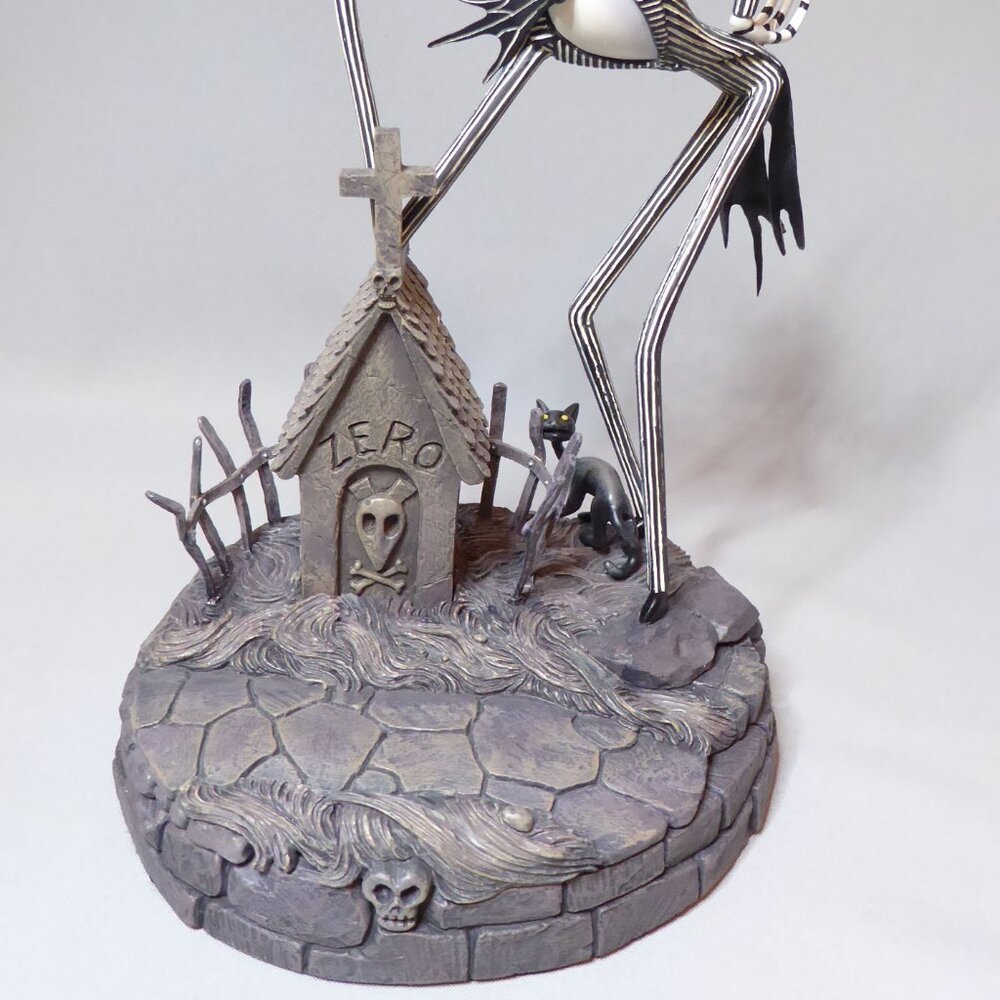 NEW 2001 MARKRITA DISNEY NIGHTMARE BEFORE CHRISTMAS JACK SKELLINGTON FIGURE PIN - Picture 3 of 15